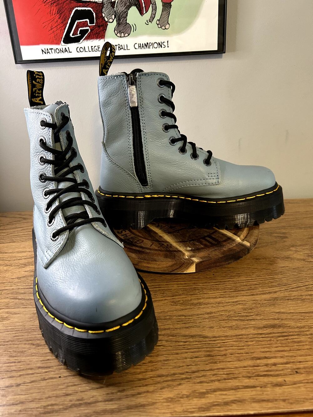 Dr Martens Jadon III Robins Egg Blue size 7/EU 38